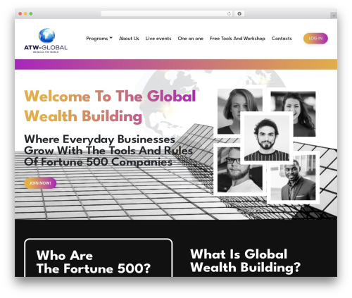 WordPress theme picostrap5 - theglobalwealthbuilding.com