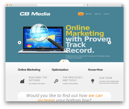 WordPress theme Theme1663 - cbmedia-ltd.com