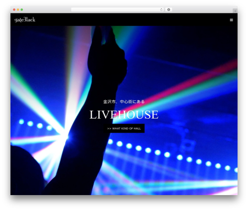 WordPress theme DIVA - gateblack.com