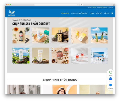 WordPress theme Flatsome - chuphinhquangcao.net