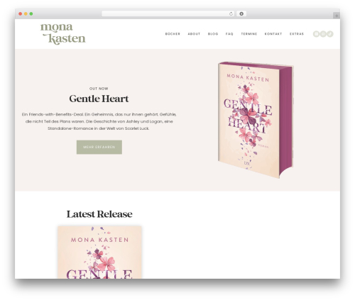 WordPress theme Honeydew - monakasten.de