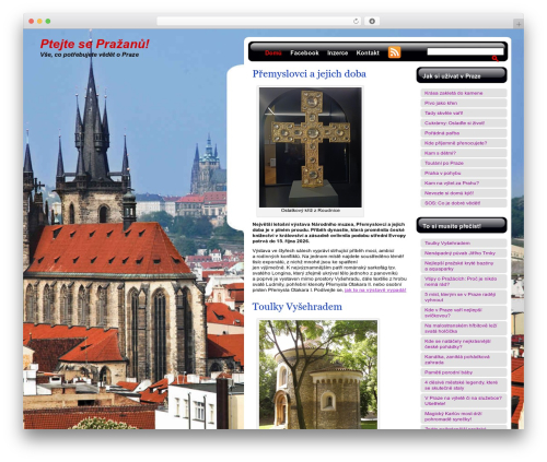 WordPress theme Metamorphosis - praha-levne.cz