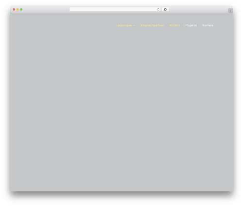 WordPress theme Ninetheme Bobby - vermessung.xyz