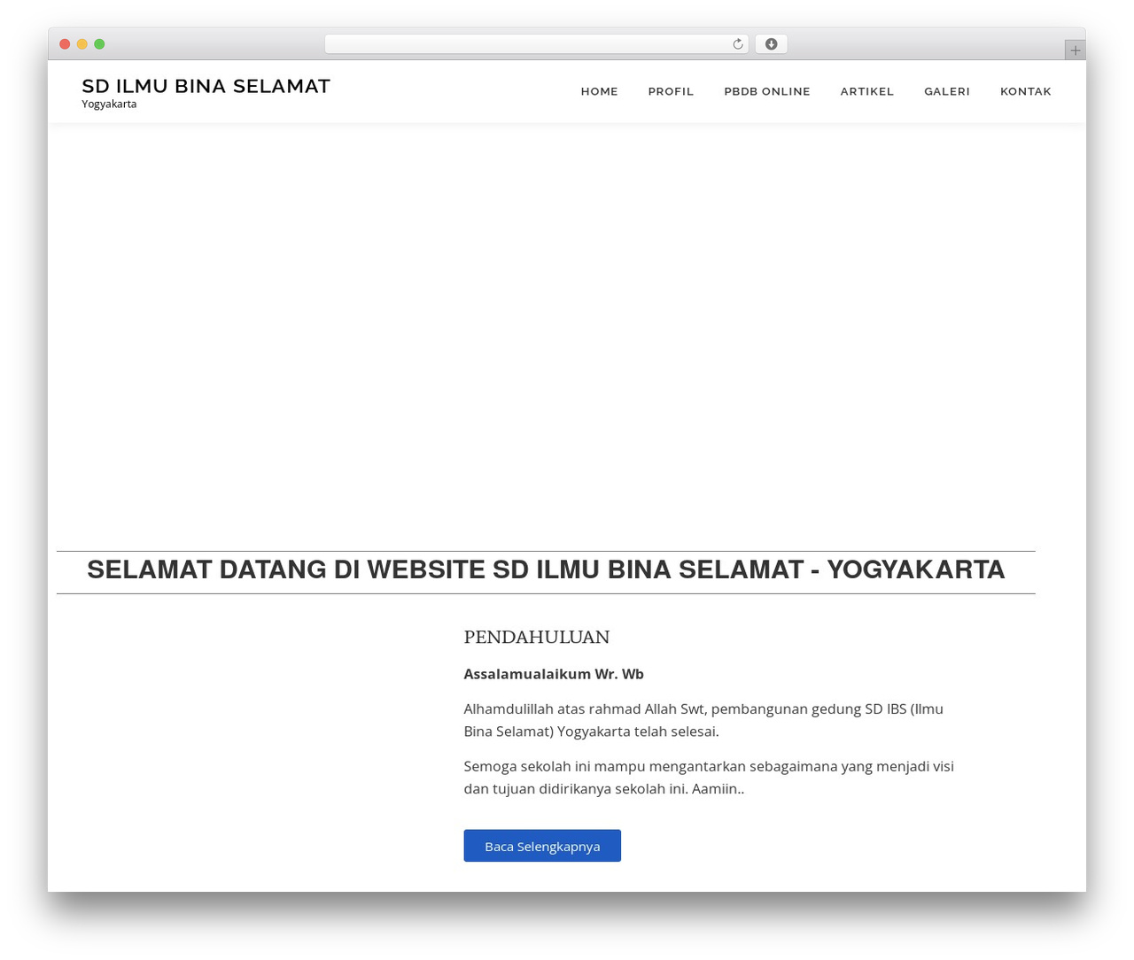 WordPress theme OnePress - sdilmubinaselamat.sch.id