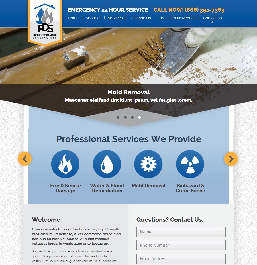 WordPress theme PDS