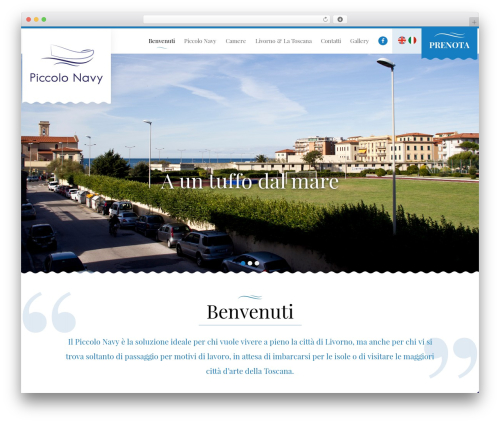 Zaki branding WordPress plugin - piccolonavy.hotelnavy.com
