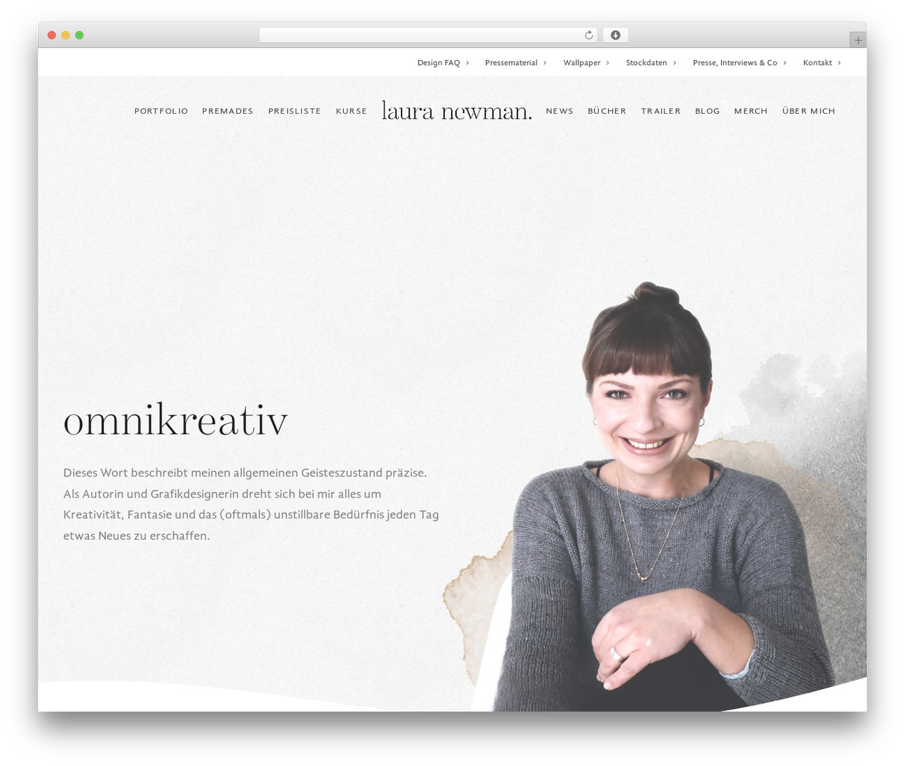 WordPress theme Uncode - lauranewman.de