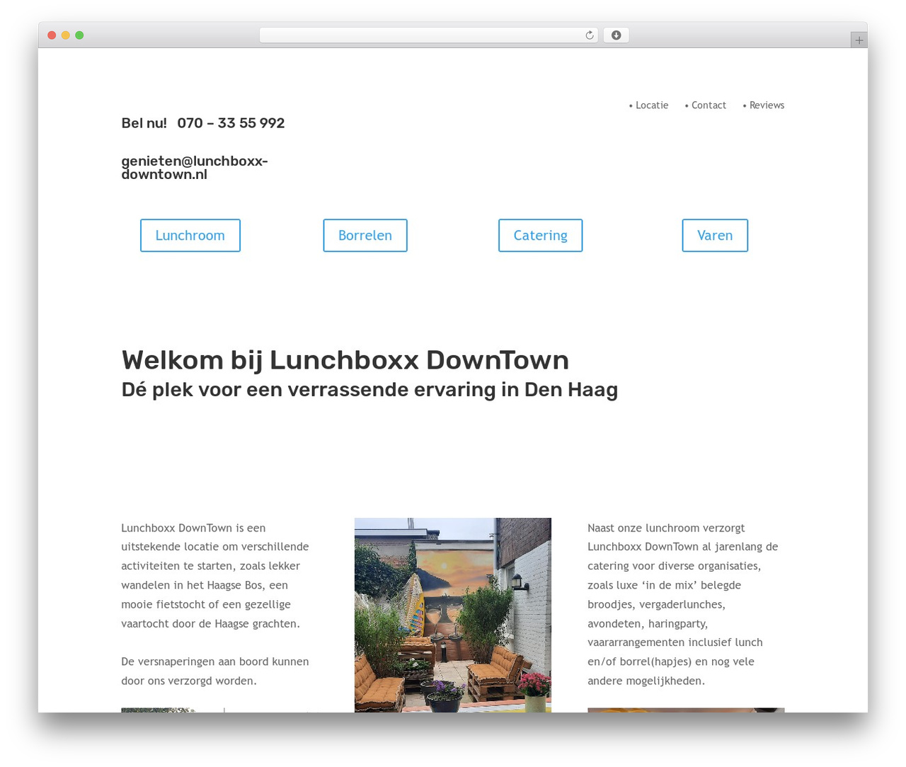 WordPress website theme Divi - lunchboxx-downtown.nl