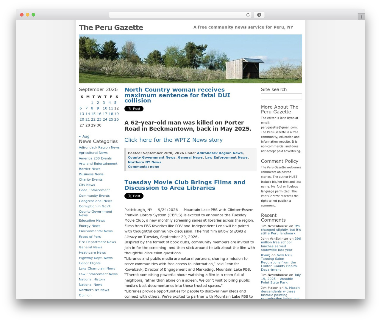 WP-Andreas01 WP theme - perugazette.com