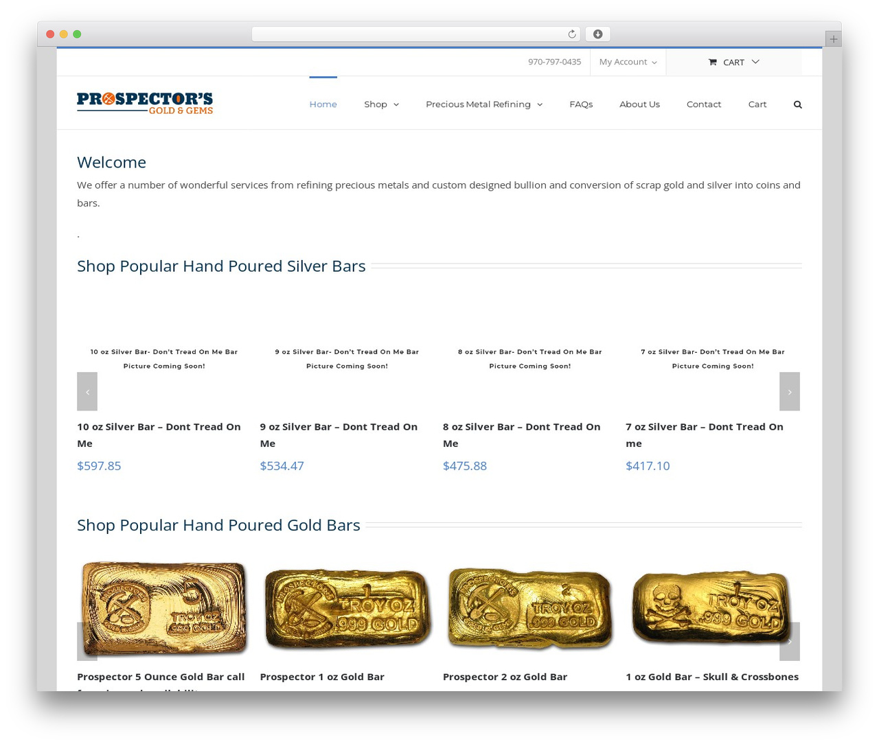 WP theme Avada - prospectorsgoldandgems.com WP theme Avada - prospectorsgoldandgems.com