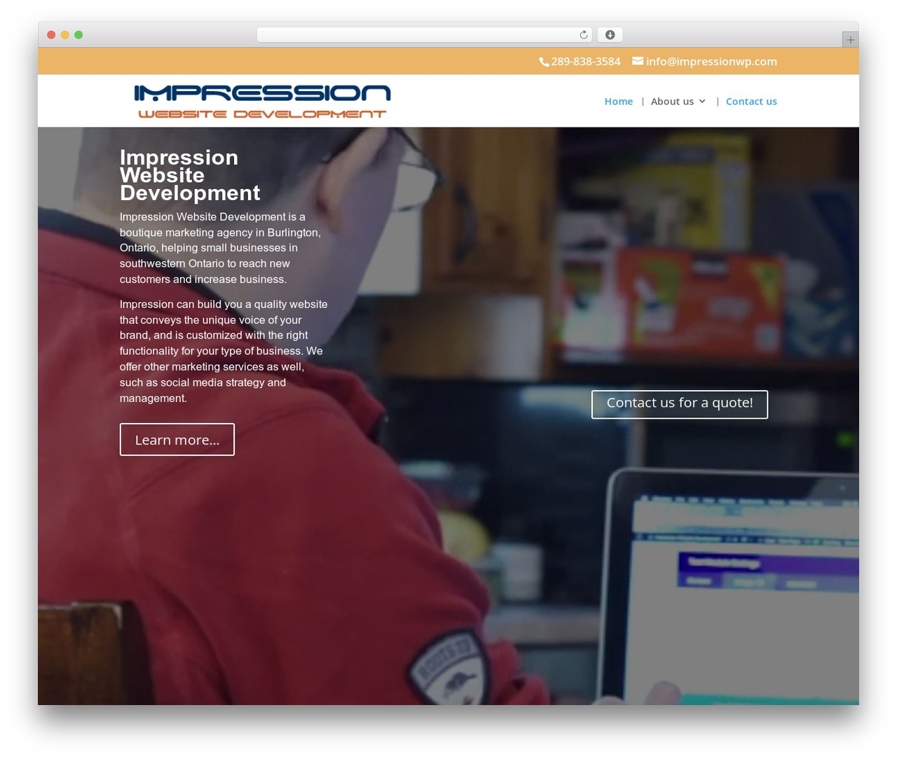 WP theme Divi - impressionwp.com