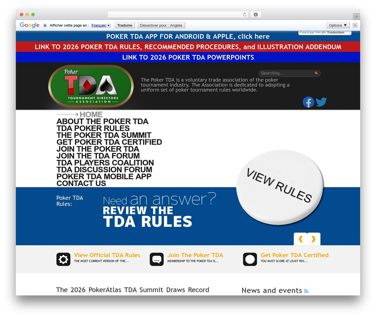 WP theme WordPress Theme Number - pokertda.com