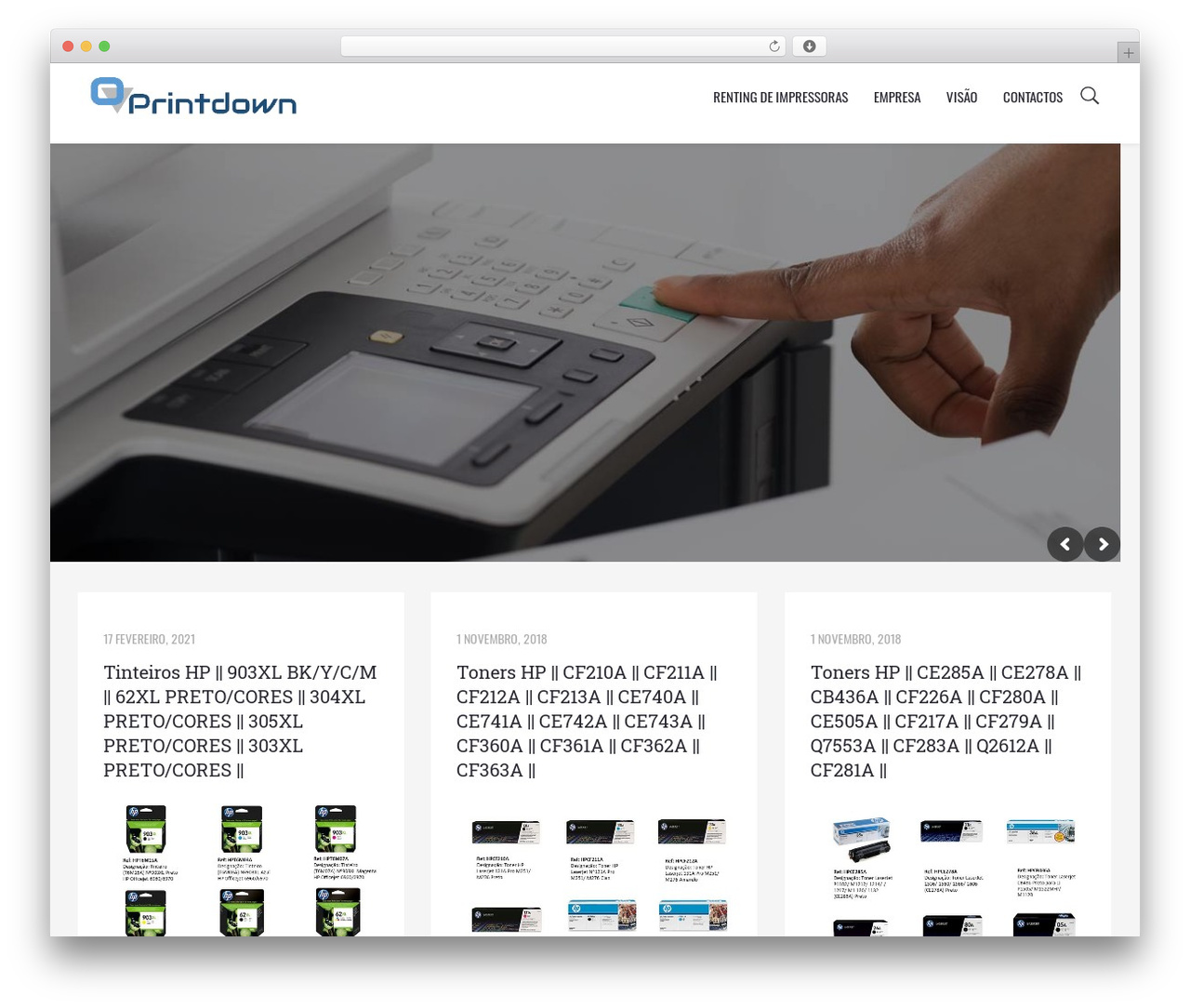 Zaser Progression WP theme - printdown.pt