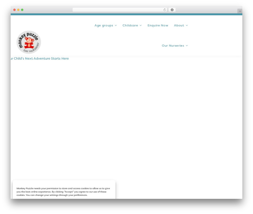 Bne navbar WordPress plugin - monkeypuzzlehithergreen.co.uk