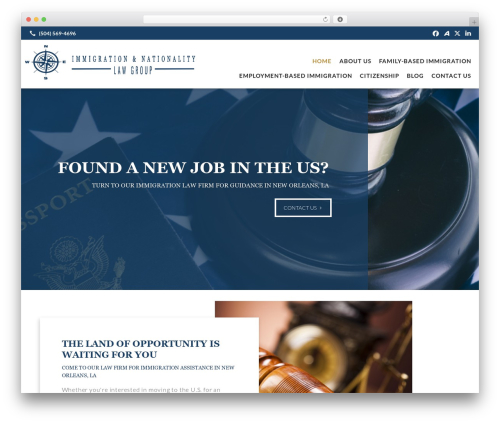 Beacon Theme WordPress theme - inlg-usa.com