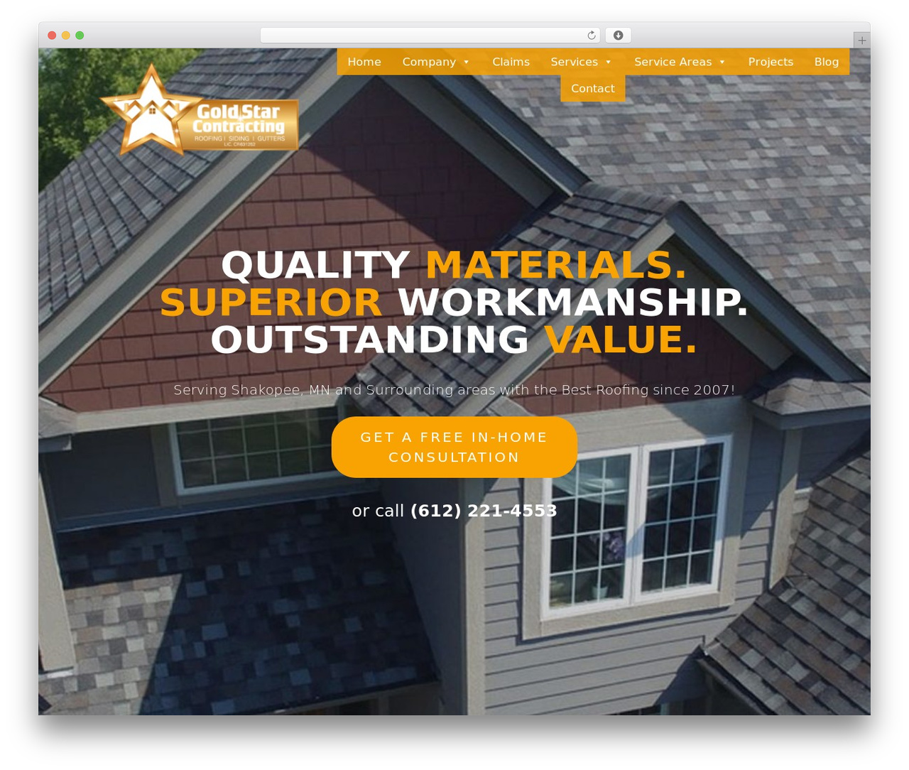 Mad Mouse Creative WP Theme premium WordPress theme - goldstarcontracting.com