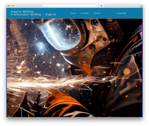 Nimva WordPress theme - algarve-welding.com