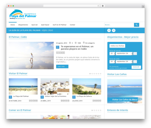 Observer best WordPress theme - playadelpalmar.es