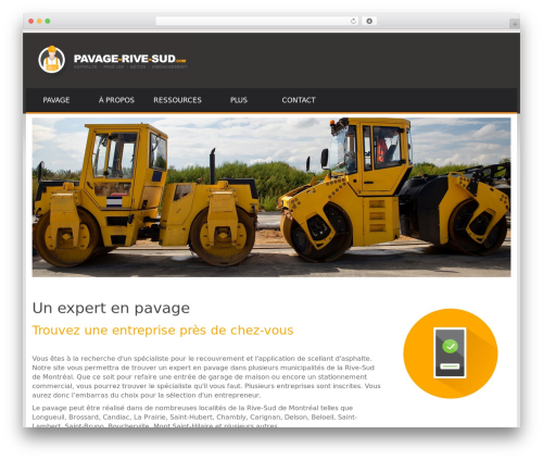 Responsive Directory Theme theme WordPress - pavage-rive-sud.com