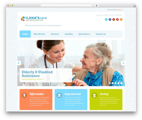 Theme WordPress Babysitter - ilanascaremiami.com