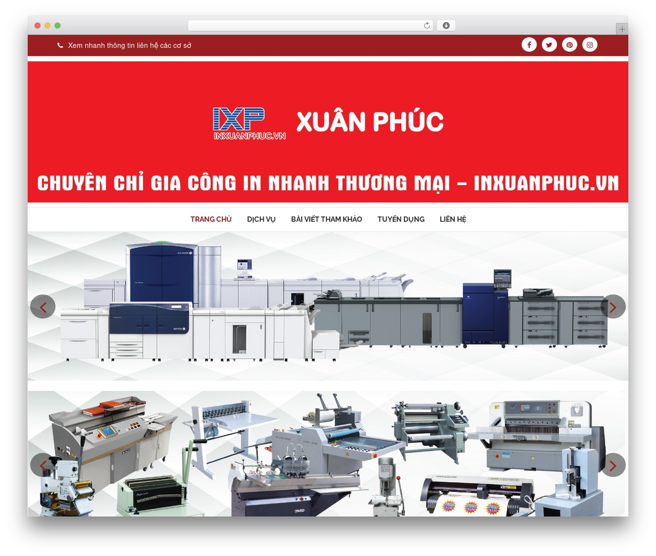 Theme WordPress Beaver Builder Theme - inxuanphuc.vn