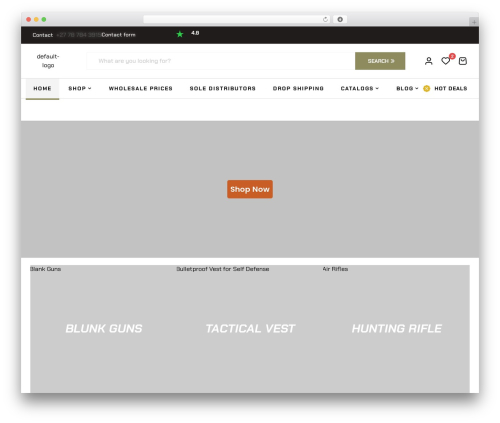 Theme WordPress Tactiko - selfdefencehour.co.za