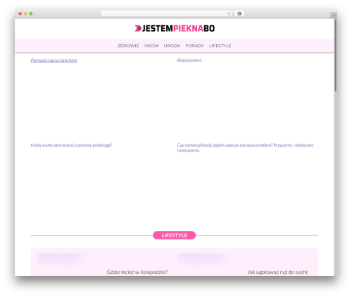tp_theme_maker WP theme - jestempieknabo.pl
