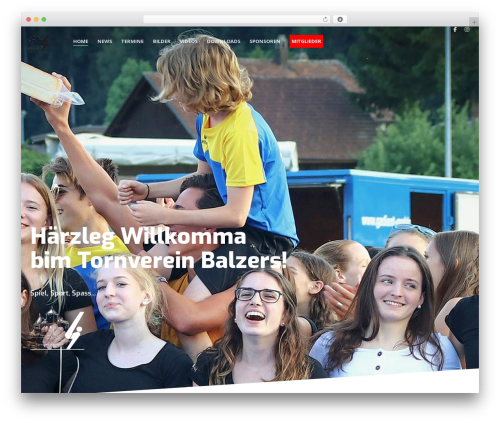 VIM WordPress theme - tvbalzers.li