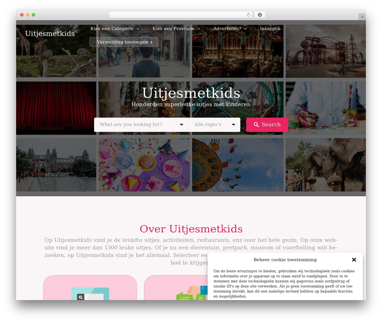 WordPress theme Listable - uitjesmetkids.nl WordPress theme Listable - uitjesmetkids.nl