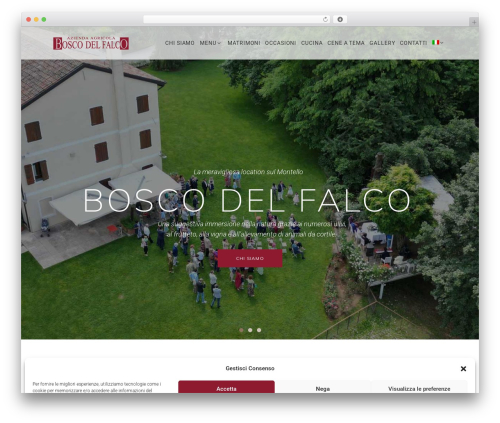 Edge restaurant WordPress plugin - boscodelfalco.it