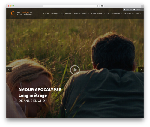WordPress theme PCCQ - prixcollegialducinema.ca