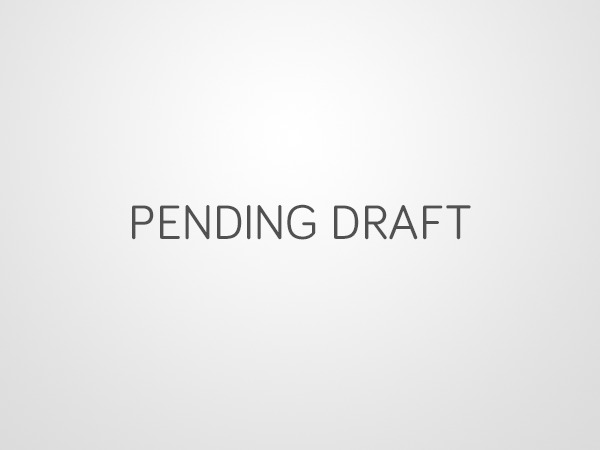 WordPress theme Pending Draft by Claudio Rimann