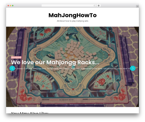 Applica WordPress theme design - mahjonghowto.com Applica WordPress theme design - mahjonghowto.com