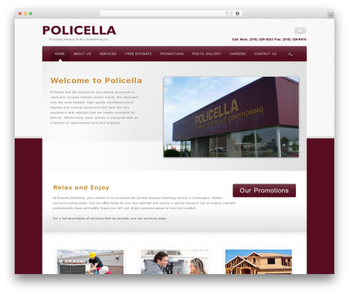 Awake theme WordPress - policellaplumbing.com