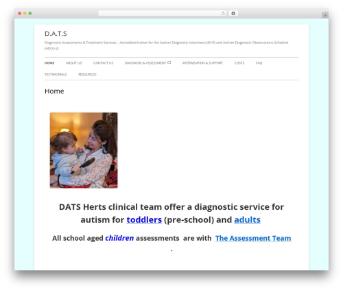 Best WordPress theme Tiny Framework - datsherts.com