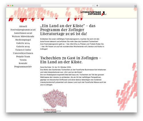 bytes & bones WordPress theme - literaturtagezofingen.ch