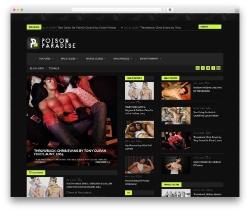 Columns Theme top WordPress theme - poisonparadise.com