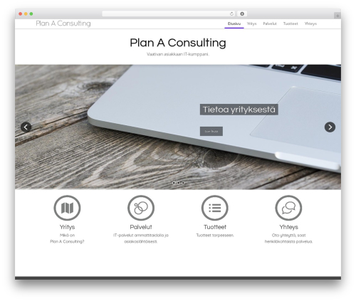 DMS WordPress theme - planaconsulting.fi