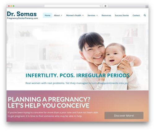 Dragon WordPress theme - pregnancydoctorpenang.com