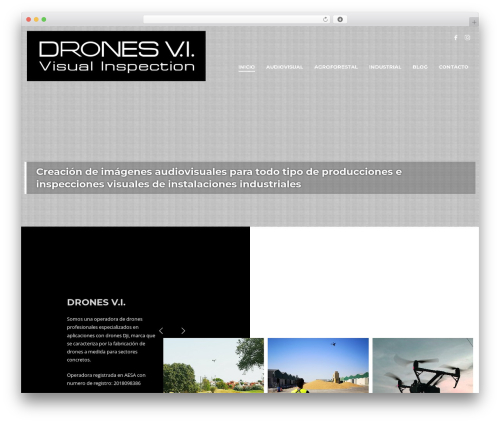 dronesvi WordPress theme - dronesvisualinspection.com