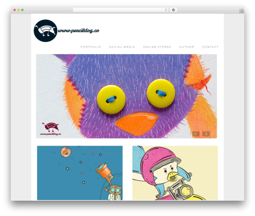 Illustration Responsive Theme WordPress theme - pencildog.co