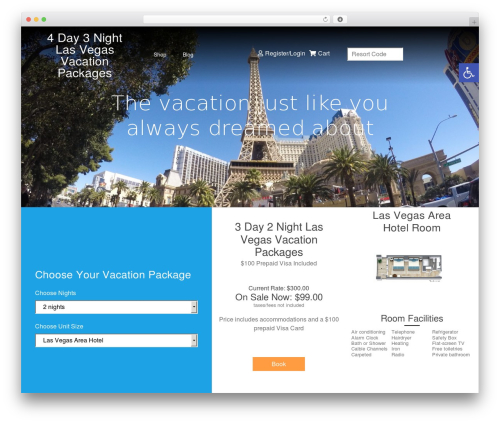 JB WordPress theme - 4day3nightlasvegasvacationpackages.com