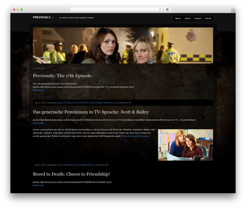 Modularity Lite WordPress theme - previously.us