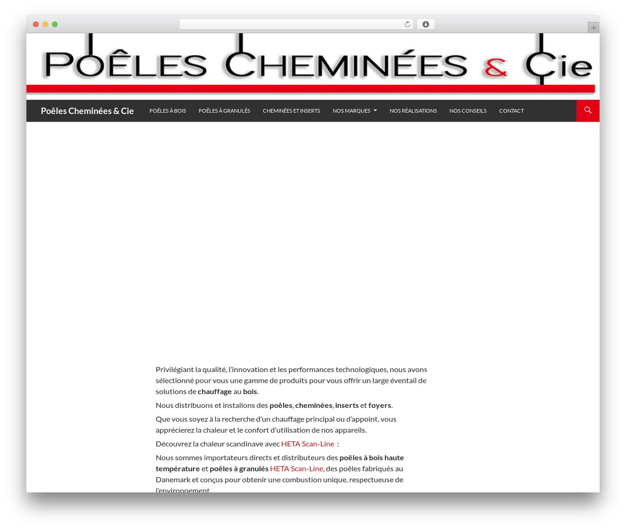 PCC WordPress theme - poeleschemineesetcie.com PCC WordPress theme - poeleschemineesetcie.com