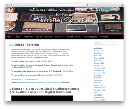Performance KR WordPress theme - performancekr.com