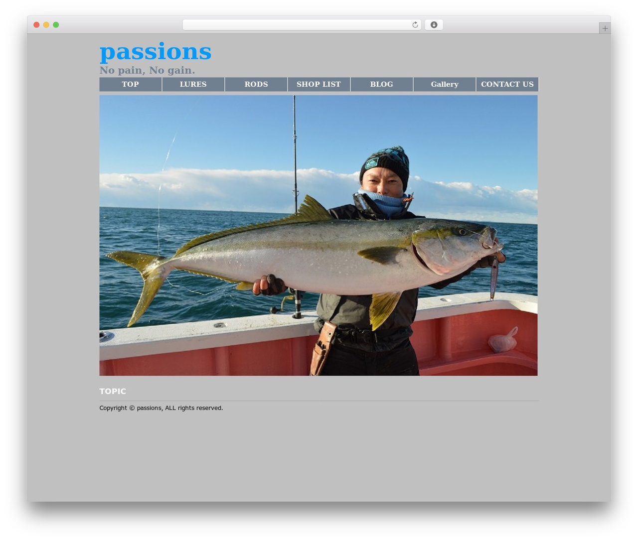 Theme WordPress Sample Theme - passions.co.jp Theme WordPress Sample Theme - passions.co.jp
