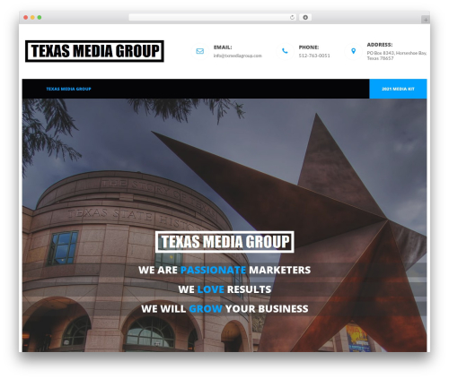 Theia post slider WordPress plugin - txmediagroup.com