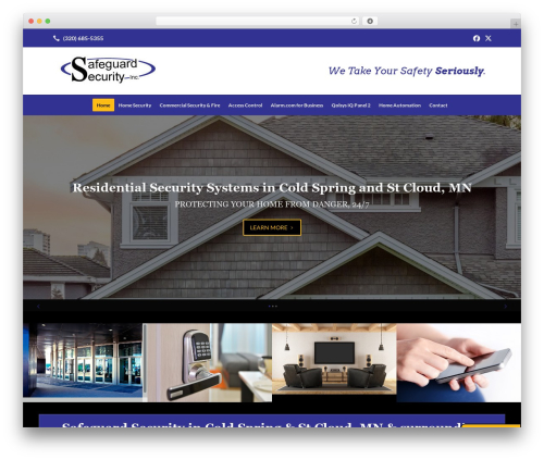 WordPress theme Beacon Theme - safeguardsi.co