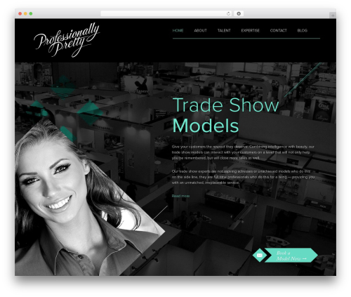WordPress theme Ten Model - proprettytradeshows.com