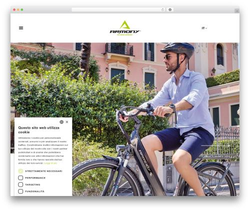 WordPress theme yokoo - armonybikes.com